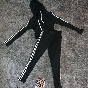 Black and White jumpsuit